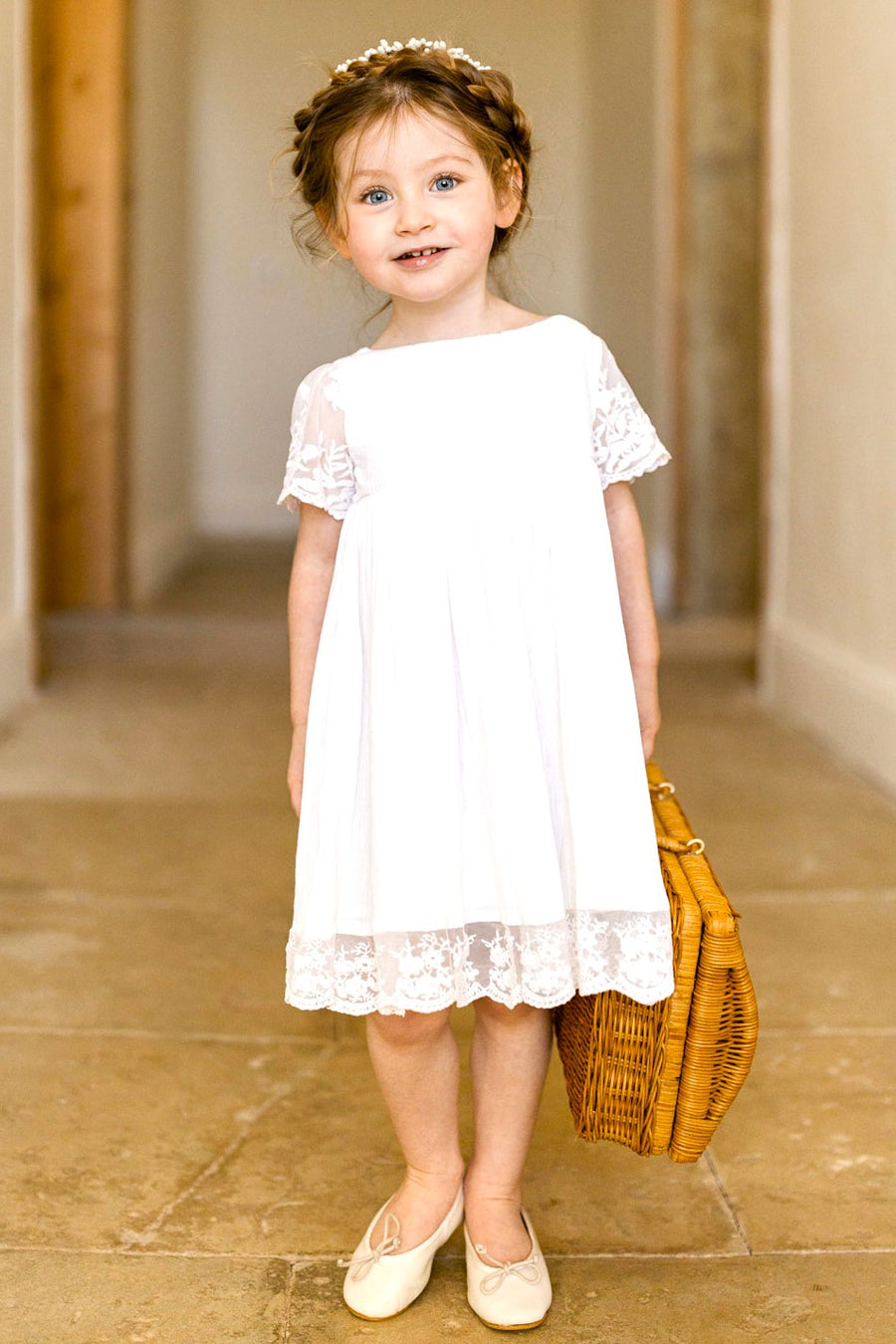 Robe en Dentelle Blanche ~ MANON